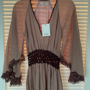 Chasing Unicorns Dress Maxi Small NWT